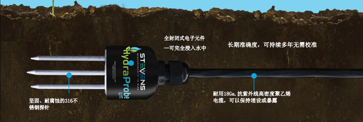 hydra lite土壤三參數傳感器