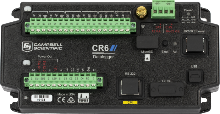 CR6數據采集器